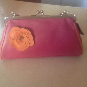 Vintage style hot pink Wilson's leathers p…